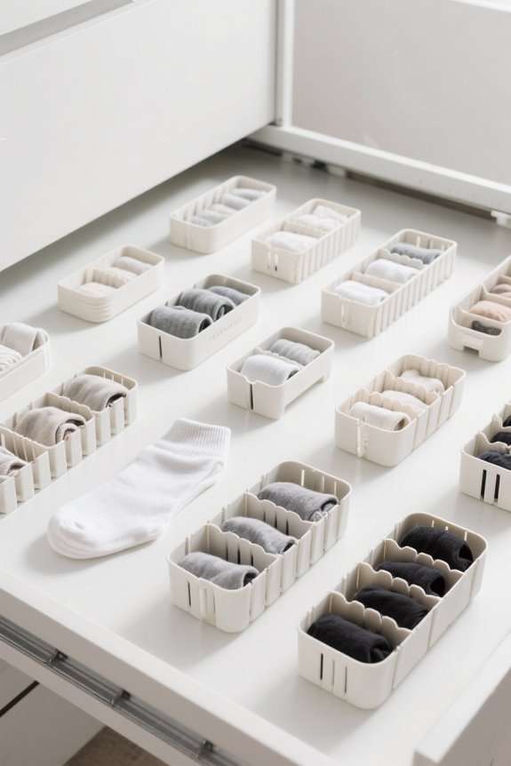 sock organization solutions available