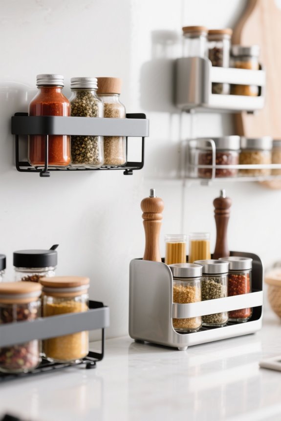 spice rack selection factors