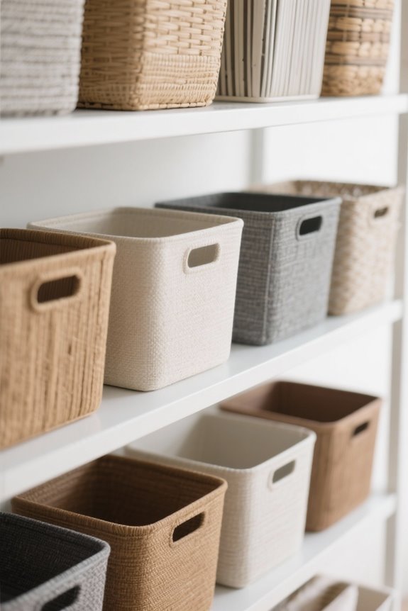 storage bin selection factors