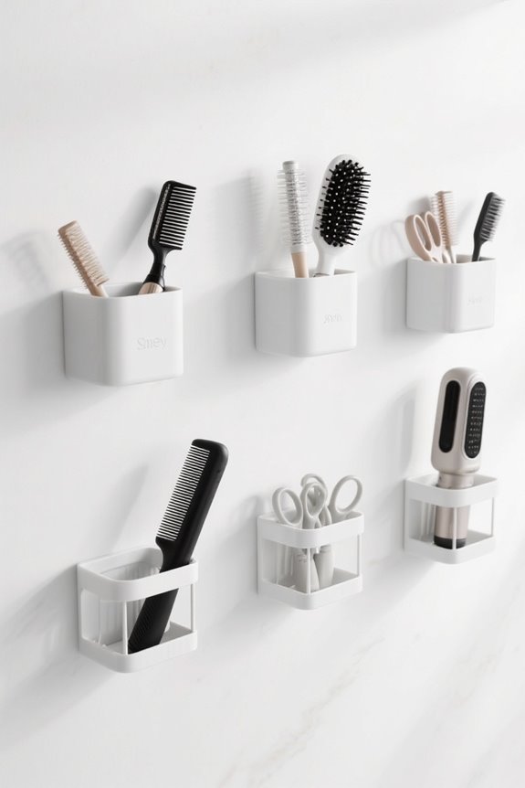 stylish hair tool organizers