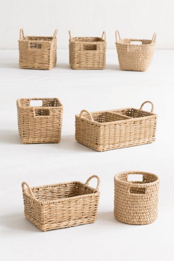 stylish wicker storage solutions