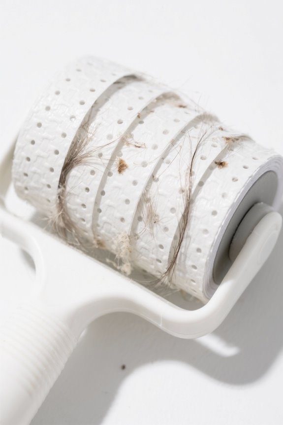 textured adhesive for pet hair