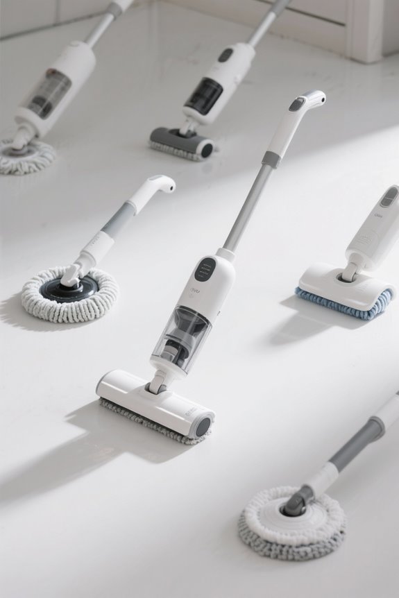 top electric spin mops
