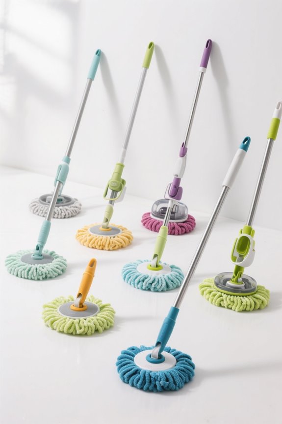 top microfiber spin mops