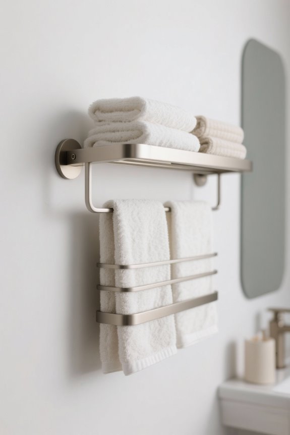 towel rack organizer considerations