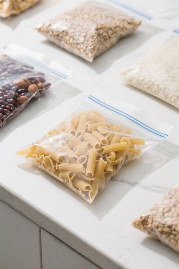 vacuum sealing for pest prevention