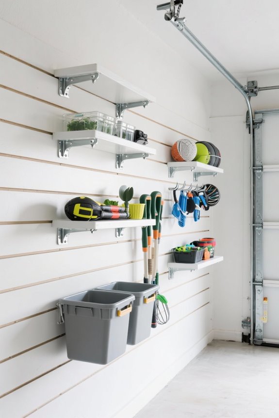 versatile garage organization solution