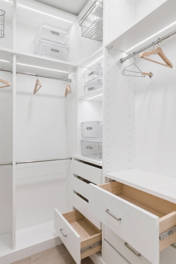 vertical storage optimization techniques
